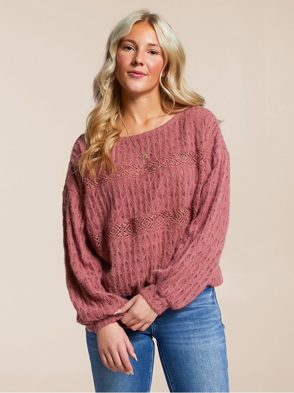 ✨NWT~Daytrip Lace Blouse✨